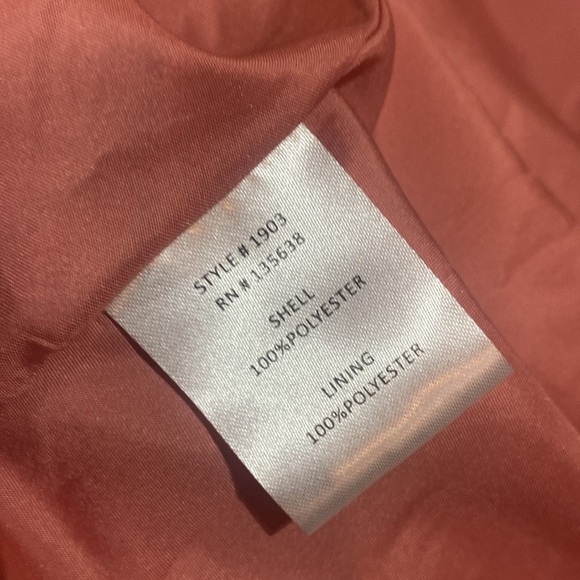 Hutch ModCloth Salmon Blush Pink Dress Sz 0 NEW Chiffon Wrap Dress - Picture 5 of 5